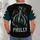 Eagle Claw Gripping Rugby Ball for Game Day Spirit and Philadelphia Fan Pride All-over Print Unisex T-shirt - 4