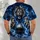 Roaring Lion And Football Helmet For Game Day And Youth Sports Fans All-over Print Unisex T-shirt - 4