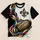 Football Fleur-De-Lis and Brass Ball for Game Day Tailgating and Fan Gatherings All-over Print Unisex T-shirt - 5