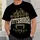 Golden Bridge Skyline and Football Emblem for Game Day Fans and City Sports Pride All-over Print Unisex T-shirt - 6
