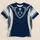 Navy Football Star Crest and Silver Stripe Style for Game Day and Casual Wear All-over Print Unisex T-shirt - 5