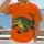 Olive Alligator And Football Art For Game Day Tailgates And Casual Sports Fans All-over Print Unisex T-shirt - 2