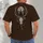 Gothic Deer Skull And Moonlit Pine Forest For Halloween And Outdoor Adventures All-over Print Unisex T-shirt - 4
