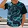 Teal Cloud Dragon Fantasy Scene for Autumn Outdoor Adventures and Everyday Casual Wear All-over Print Unisex T-shirt - 2