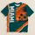 Miami Palm Sunset And Art Deco Skyline For Game Day And Coastal Sports Fans All-over Print Unisex T-shirt - 5