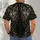 Twin Wolf Crescent Moon Woodland Motifs for Winter Nights and Outdoor Adventures Gift All-over Print Unisex T-shirt - 4