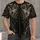 Twin Wolf Crescent Moon Woodland Motifs for Winter Nights and Outdoor Adventures Gift All-over Print Unisex T-shirt - 1