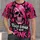 Pink Ribbon Skull For Breast Cancer Awareness Supporters And Bold Alternative Style All-over Print Unisex T-shirt - 1