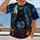 Black Cat Crescent Moon Pumpkin Halloween Night for Spooky Season Fans All-over Print Unisex T-shirt - 2