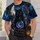 Black Cat Crescent Moon Pumpkin Halloween Night for Spooky Season Fans All-over Print Unisex T-shirt - 6