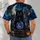 Black Cat Crescent Moon Pumpkin Halloween Night for Spooky Season Fans All-over Print Unisex T-shirt - 4