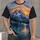Snowy Mountain Lake Sunset Scenery for Hiking and Outdoor Adventure Nature Lovers All-over Print Unisex T-shirt - 1