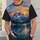 Snowy Mountain Lake Sunset Scenery for Hiking and Outdoor Adventure Nature Lovers All-over Print Unisex T-shirt - 6