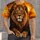 Majestic Golden Mane Lion For Wildlife Lovers And Everyday Casual Style All-over Print Unisex T-shirt - 1