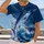 Blue Marlin Ocean Scene for Fishing Trips and Coastal Adventures at Sea All-over Print Unisex T-shirt - 2