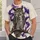 Watchful Owl With Violet Smoke And Branches For Nature Lovers And Everyday Adventures All-over Print Unisex T-shirt - 6
