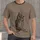 Wide-Eyed Owl Perched on a Branch for Nature Walks and Everyday Outdoor Wear All-over Print Unisex T-shirt - 1