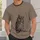 Wide-Eyed Owl Perched on a Branch for Nature Walks and Everyday Outdoor Wear All-over Print Unisex T-shirt - 6