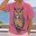 Colorful Owl for Everyday Nature Lovers, Woodland Walks, and Birdwatchers of All Ages All-over Print Unisex T-shirt - 2