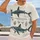 Hammerhead Shark Natural History Study for Ocean Lovers and Coastal Adventures All-over Print Unisex T-shirt - 2