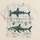 Hammerhead Shark Natural History Study for Ocean Lovers and Coastal Adventures All-over Print Unisex T-shirt - 5