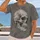 Distressed Skull Streetwear for Everyday Alternative Style and Casual Weekend Looks All-over Print Unisex T-shirt - 2