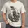 Vintage Dinosaur And Bearded Man Scene For Everyday Prehistoric Adventure Fans All-over Print Unisex T-shirt - 1