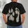 Distressed Paw And Footstep Motifs For Casual Pet Lovers And Everyday Streetwear Style All-over Print Unisex T-shirt - 4