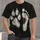 Distressed Paw And Footstep Motifs For Casual Pet Lovers And Everyday Streetwear Style All-over Print Unisex T-shirt - 1