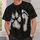 Distressed Paw And Footstep Motifs For Casual Pet Lovers And Everyday Streetwear Style All-over Print Unisex T-shirt - 6