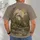 Frog in Ferns Woodland Pond Scene for Nature Walks and Relaxed Weekend Wear All-over Print Unisex T-shirt - 4