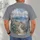 Blue Wildflower Path Landscape for Casual Outdoor Days and Nature Lovers of All Ages All-over Print Unisex T-shirt - 4