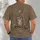 Wide-Eyed Owl on Blossom Branch for Nature Lovers and Everyday Woodland Outings All-over Print Unisex T-shirt - 4