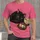 Black Cat Matcha And Dango for Cozy Café Days and Japanese Tea Breaks for Cat Lovers All-over Print Unisex T-shirt - 1