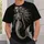 Skeleton Mermaid Engraving for Gothic Nights and Everyday Alternative Style All-over Print Unisex T-shirt - 6