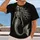 Skeleton Mermaid Engraving for Gothic Nights and Everyday Alternative Style All-over Print Unisex T-shirt - 2
