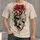 Red Spider Lily and Cracked Mask for Dark Streetwear and Everyday Alternative Style All-over Print Unisex T-shirt - 1