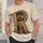 Antique Stone Letter R with Mountain Vista for Everyday Casual and Outdoor Wear All-over Print Unisex T-shirt - 6