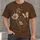 Vintage Botanical Wildflowers and Butterfly for Casual Everyday Nature Lover Gift All-over Print Unisex T-shirt - 1