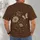 Vintage Botanical Wildflowers and Butterfly for Casual Everyday Nature Lover Gift All-over Print Unisex T-shirt - 4
