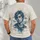 Blue Distressed Male Portrait for Everyday Streetwear and Relaxed Weekend Wear All-over Print Unisex T-shirt - 4