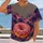 Pink Frosted Donut With Lightning for Bold Casual Streetwear and Everyday Style All-over Print Unisex T-shirt - 2