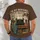 Mindfulness Typewriter Bookshelf Still Life For Reading And Study, Cozy Home Office All-over Print Unisex T-shirt - 4