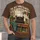 Mindfulness Typewriter Bookshelf Still Life For Reading And Study, Cozy Home Office All-over Print Unisex T-shirt - 1