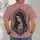 Veiled Madonna with Roses for Devotional Style and Everyday Spiritual Wear All-over Print Unisex T-shirt - 4