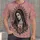 Veiled Madonna with Roses for Devotional Style and Everyday Spiritual Wear All-over Print Unisex T-shirt - 1