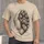 Bear Paw and Human Hand Engraving for Outdoor Adventures and Everyday Casual Wear All-over Print Unisex T-shirt - 1