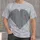 Silver Rhinestone Heart Sparkle for Casual Date Nights and Everyday Style Lovers All-over Print Unisex T-shirt - 1