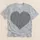 Silver Rhinestone Heart Sparkle for Casual Date Nights and Everyday Style Lovers All-over Print Unisex T-shirt - 5
