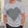 Silver Rhinestone Heart Sparkle for Casual Date Nights and Everyday Style Lovers All-over Print Unisex T-shirt - 6